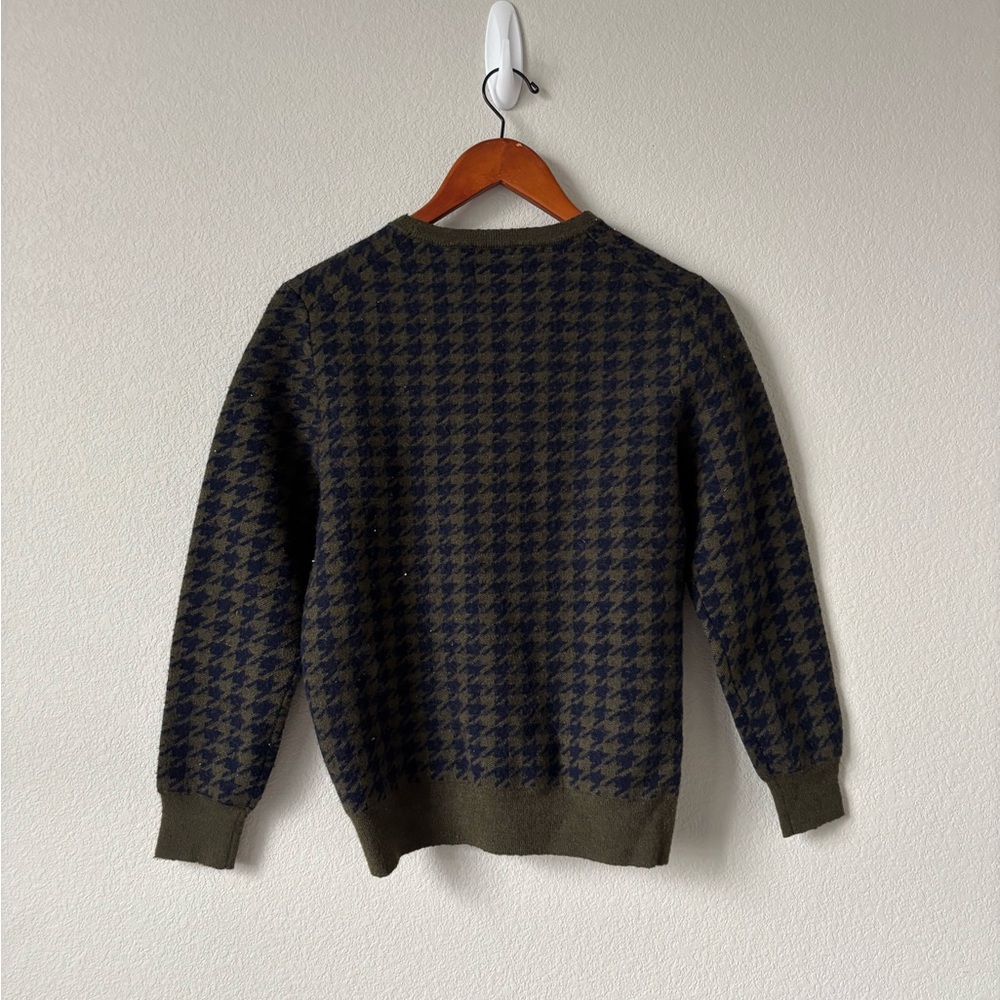 Vintage Patterned Wool Sweater - image 5